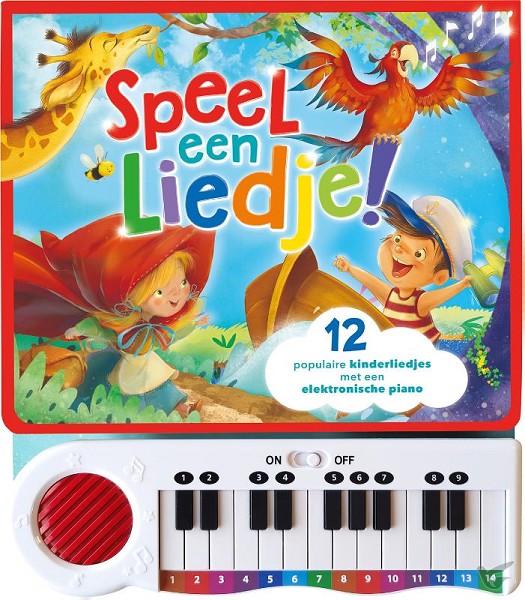 Productafbeelding: voorkant van Speel een liedje! Pianoboek