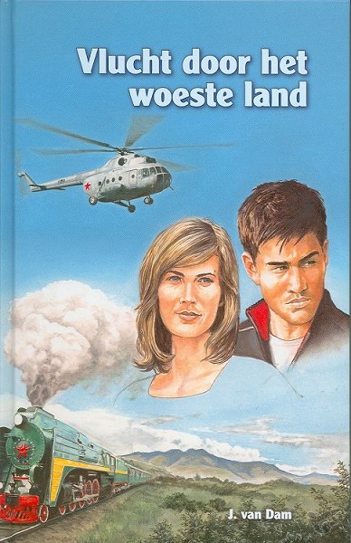 Productafbeelding: voorkant van Vlucht door het woeste land