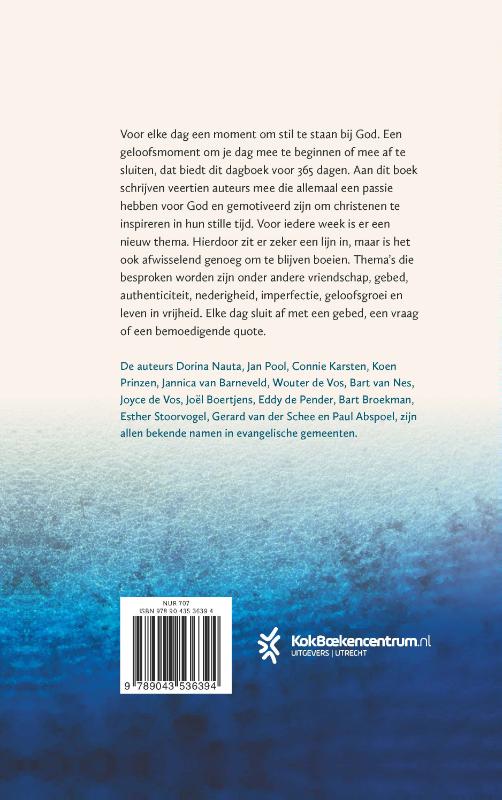 Productafbeelding: achterkant van Geloofsmomenten