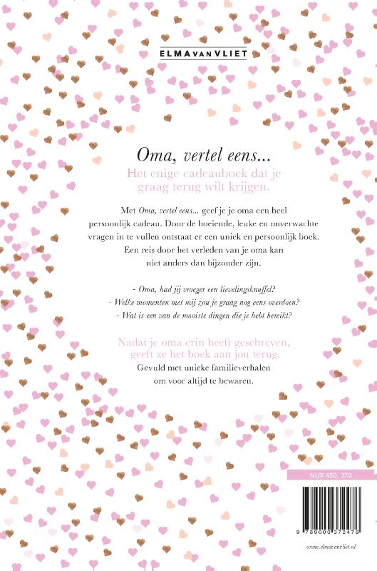 Productafbeelding: achterkant van Oma, vertel eens