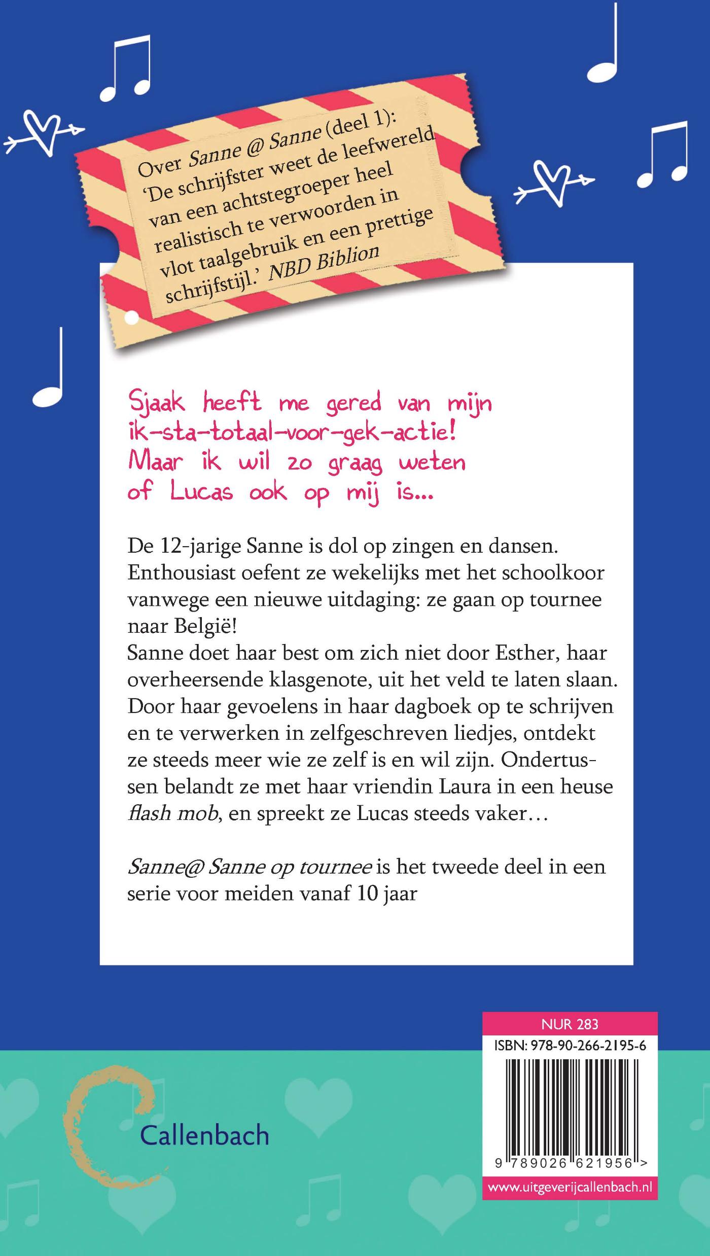 Productafbeelding: achterkant van Op tournee