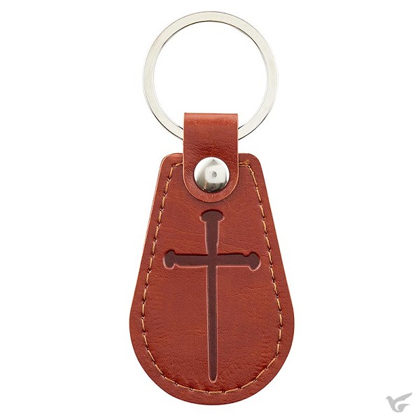 Productafbeelding: voorkant van Keyring Cross of nails