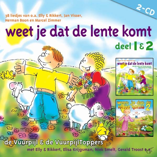 Productafbeelding: voorkant van Weet je dat de lente 1&2