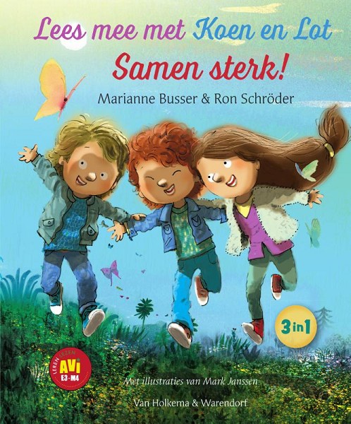 Productafbeelding: voorkant van Lees mee met Koen en Lot - Samen sterk!
