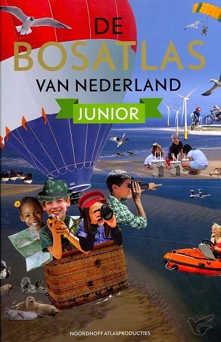 Productafbeelding: voorkant van Bosatlas van Nederland junior