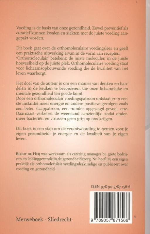 Productafbeelding: achterkant van De beste dokter staat in de keuken