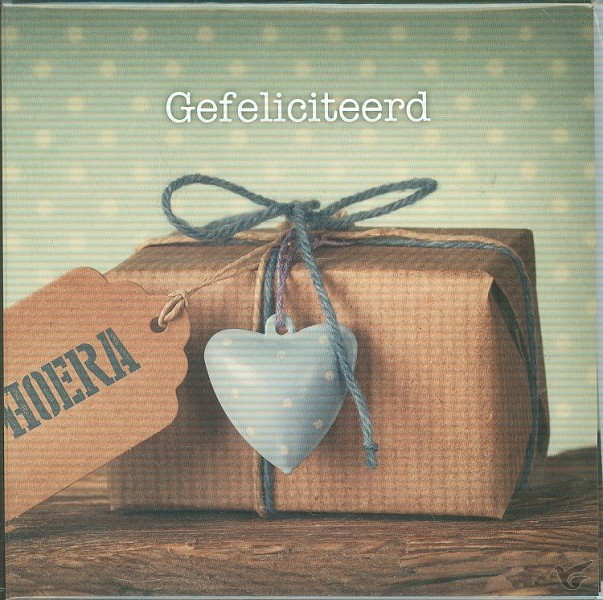 Productafbeelding: voorkant van Kaart gefeliciteerd