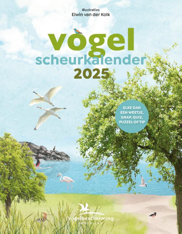 Productafbeelding: voorkant van Vogelscheurkalender 2025
