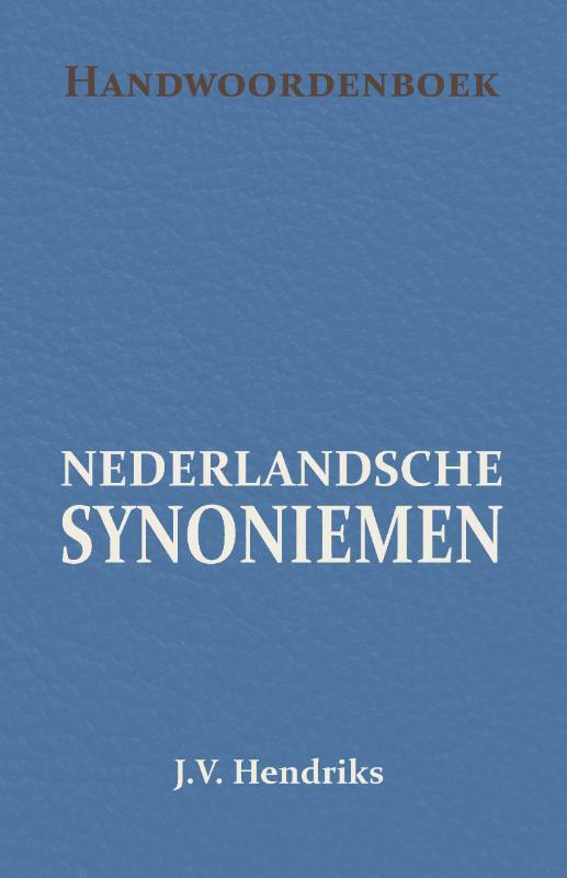 Productafbeelding: voorkant van Handwoordenboek van Nederlandsche Synoniemen