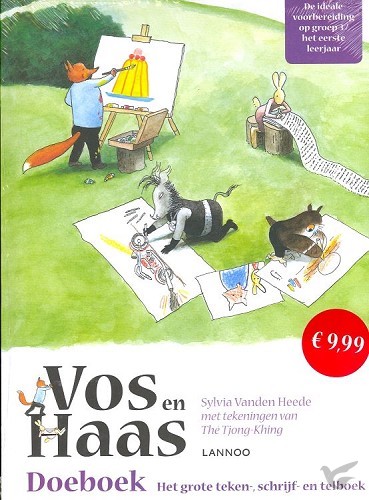 Productafbeelding: voorkant van Vos en haas doeboek