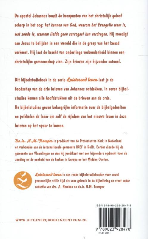 Productafbeelding: achterkant van Brieven van Johannes