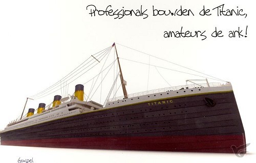 Productafbeelding: voorkant van Prentbriefkaart professionals bouwden de