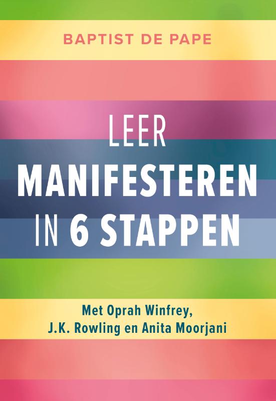 Productafbeelding: voorkant van Leer manifesteren in 6 stappen