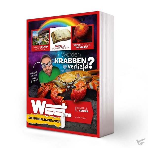 Productafbeelding: voorkant van Weet scheurkalender 2024