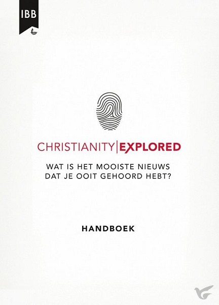 Productafbeelding: voorkant van Christianity explored HANDBOEK