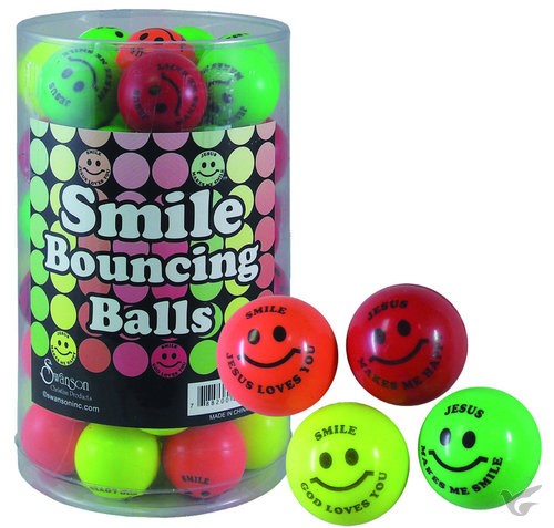 Productafbeelding: voorkant van Smile God loves you per set of 6