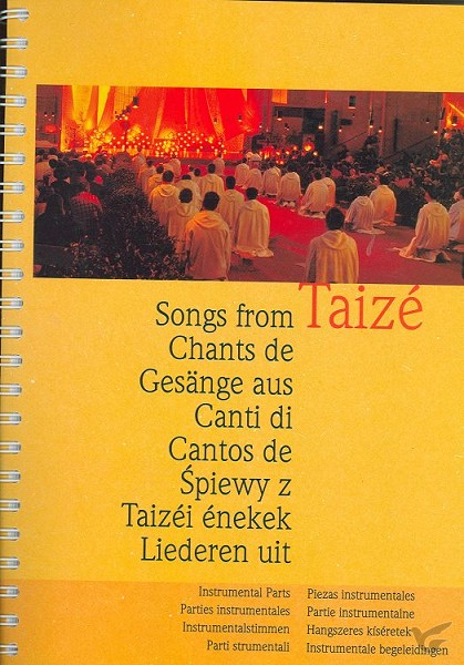 Productafbeelding: voorkant van Liederen uit taize muziekboek