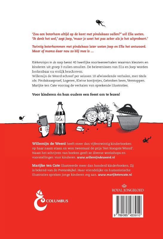 Productafbeelding: achterkant van Kikkervisjes in de soep