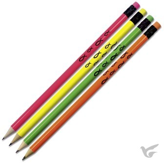 Productafbeelding: voorkant van Potlood neon vissen set4
