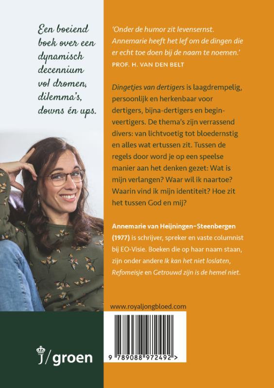 Productafbeelding: achterkant van Dingetjes van dertigers