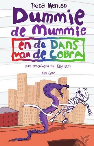 Productafbeelding: voorkant van Dummie de mummie en de dans van de cobra