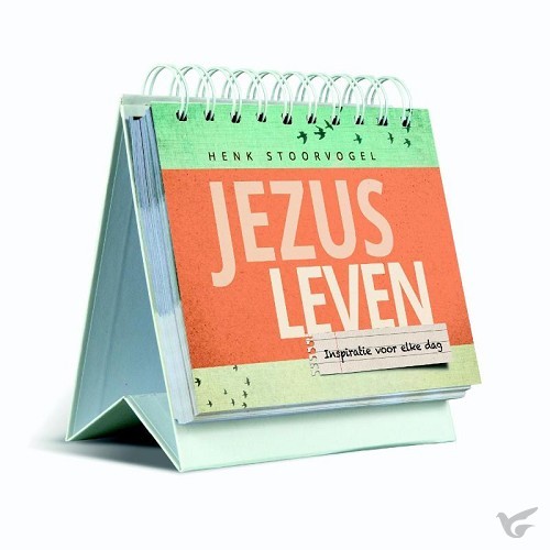 Productafbeelding: voorkant van Jezus leven bureaukalender