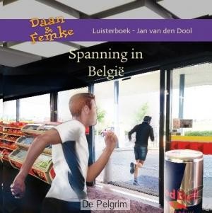 Productafbeelding: voorkant van Spanning in belgie LUISTERBOEK