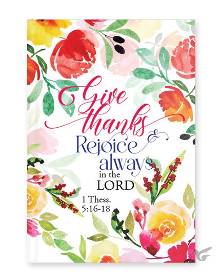 Productafbeelding: voorkant van Hardcover Journal rejoice always