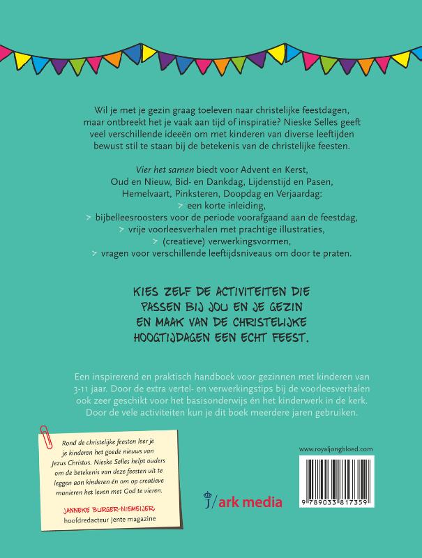 Productafbeelding: achterkant van Vier het samen