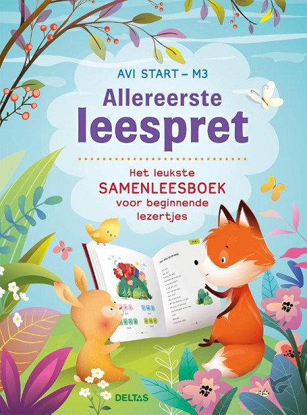 Productafbeelding: voorkant van Allereerste leespret - samenleesboek (AV