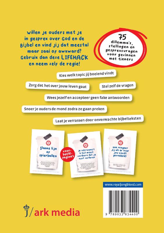 Productafbeelding: achterkant van Lifehack