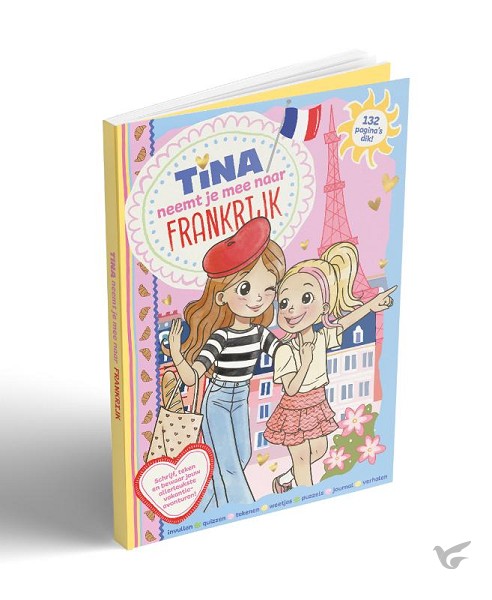Productafbeelding: voorkant van Tina neemt je mee naar Frankrijk