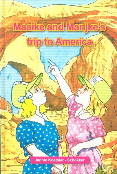 Productafbeelding: voorkant van Maaike and marijke's trip to America