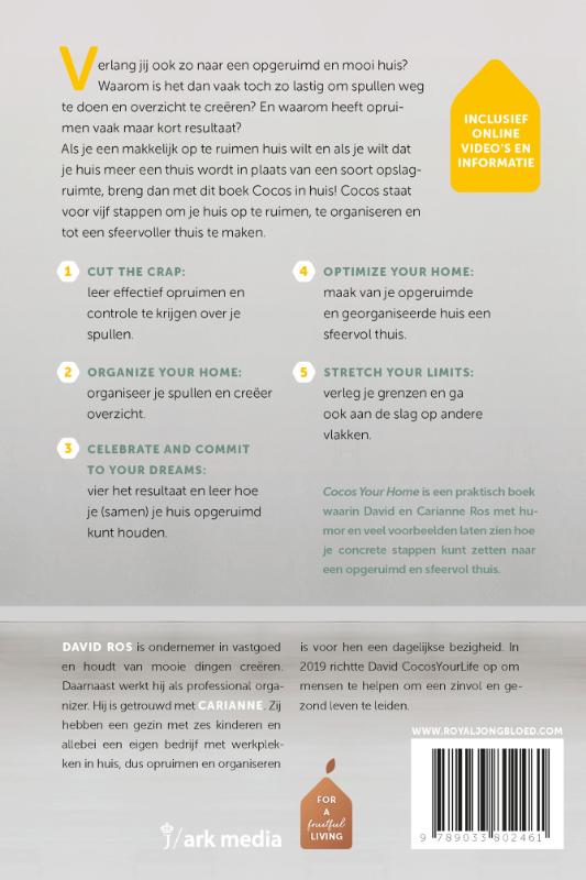 Productafbeelding: achterkant van Cocos your home
