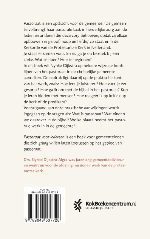 Productafbeelding: achterkant van Pastoraat voor iedereen