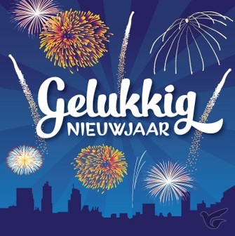 Productafbeelding: voorkant van Wk gelukkig nieuwjaar Gods zegen toegewe