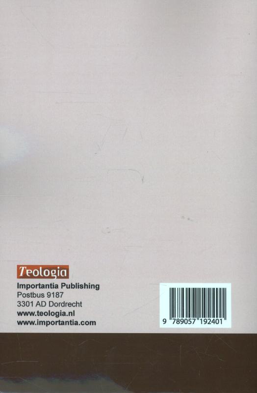 Productafbeelding: achterkant van Grieks Nederlands handwoordenboek op het nieuwe Testament