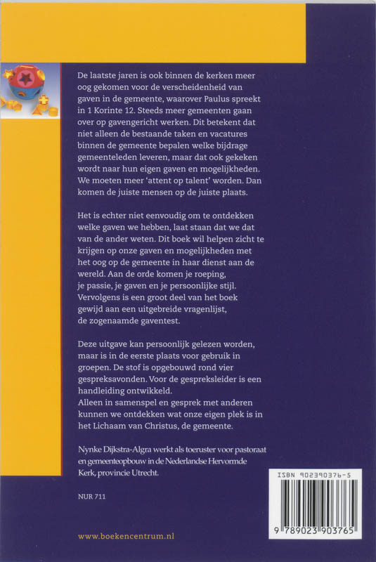 Productafbeelding: achterkant van Verscheidenheid van gaven