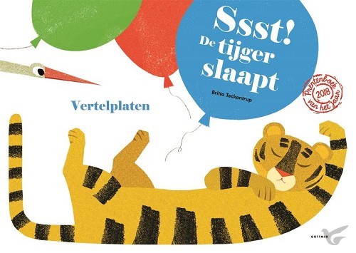 Productafbeelding: voorkant van Ssst! de tijger slaapt!