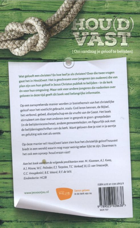 Productafbeelding: achterkant van Hou(d)vast