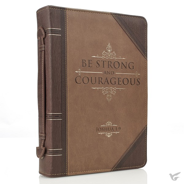Productafbeelding: voorkant van Be strong and courageous - LuxLeather
