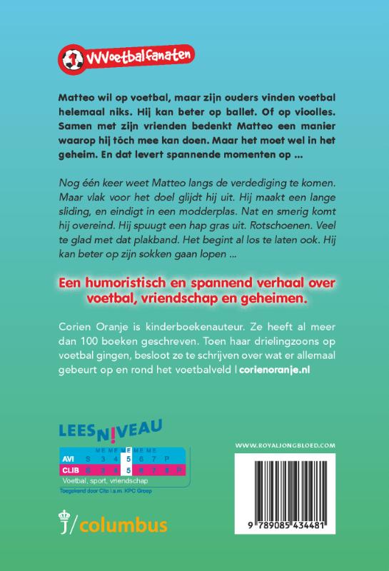 Productafbeelding: achterkant van Voetbalschoenen met plakband