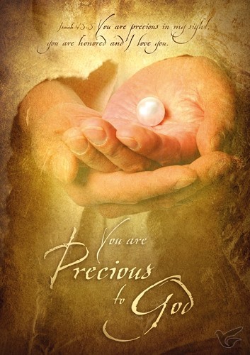 Productafbeelding: voorkant van Poster A3 you are precious