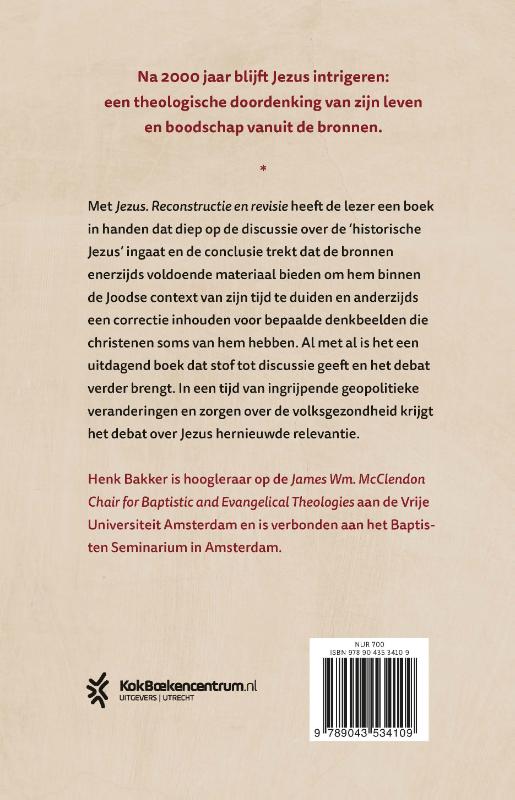 Productafbeelding: achterkant van Jezus