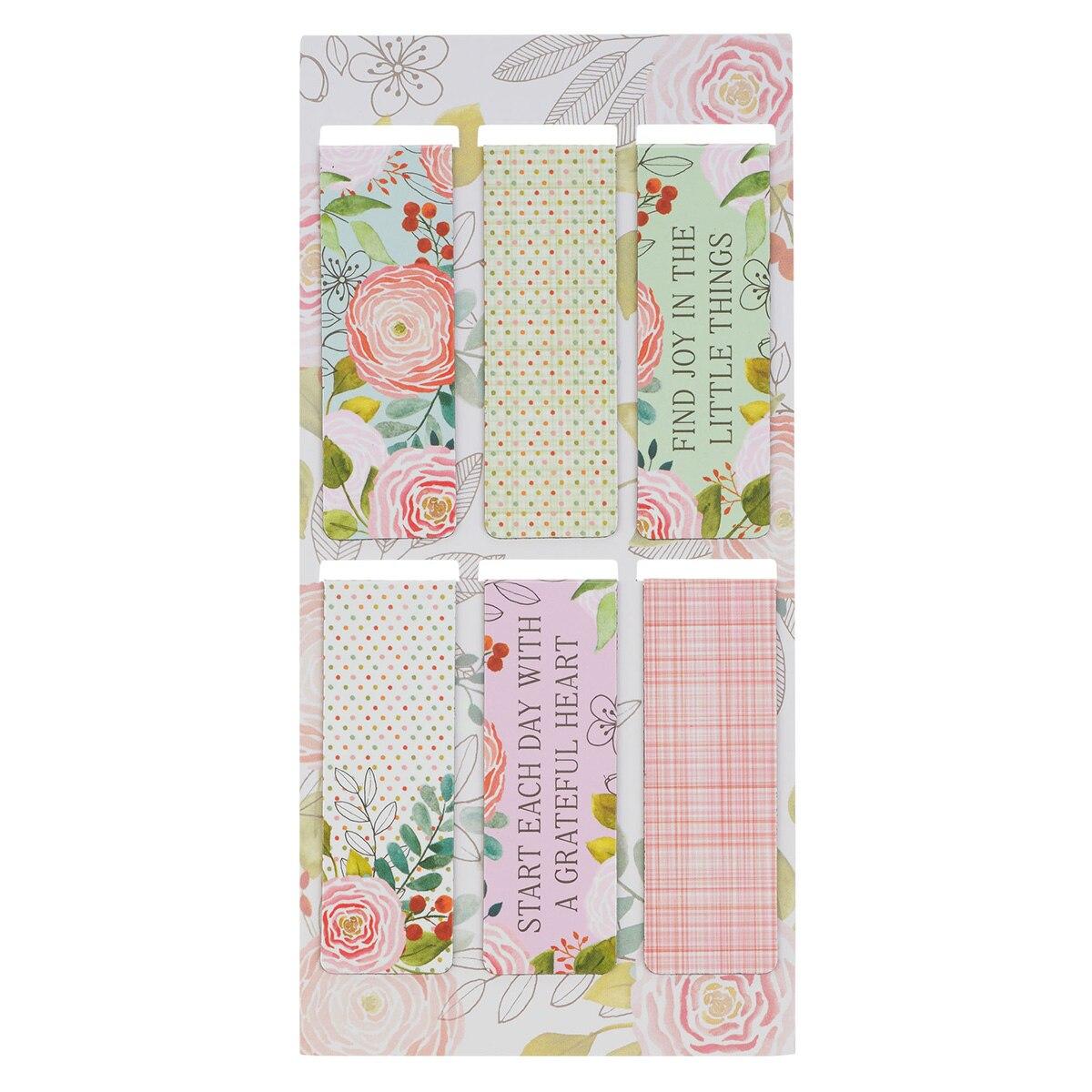 Productafbeelding: achterkant van Find Joy In The Little Things Magnetic Bookmark Set