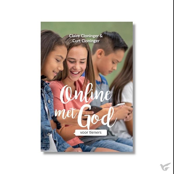 Productafbeelding: voorkant van Online met God voor tieners