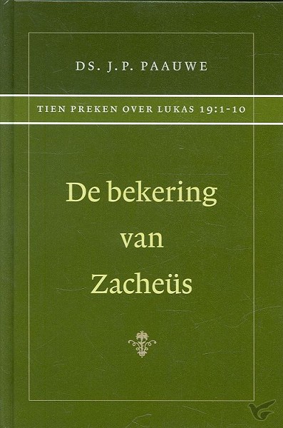 Productafbeelding: voorkant van Bekering van Zacheus