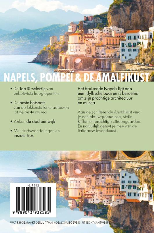 Productafbeelding: achterkant van Napels, Pompeï en de Amalfikust