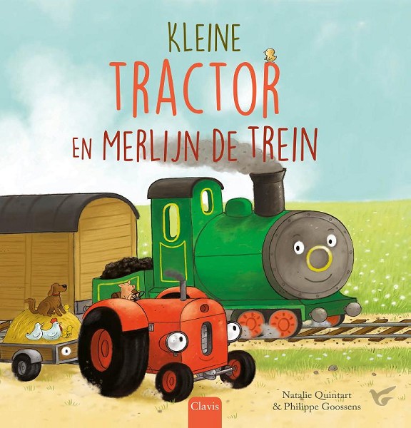 Productafbeelding: voorkant van Kleine Tractor en Merlijn de trein