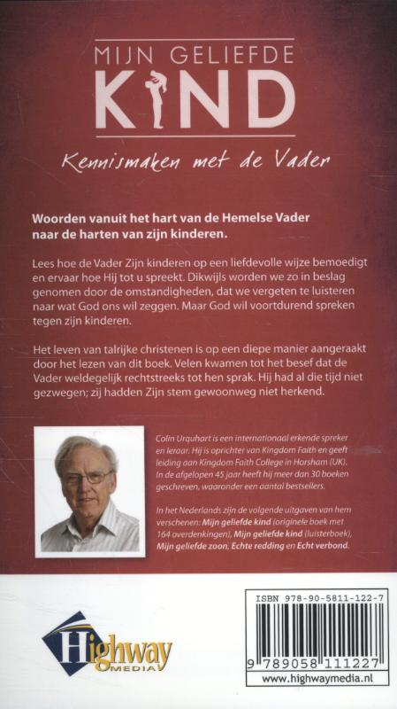 Productafbeelding: achterkant van Mijn geliefde kind